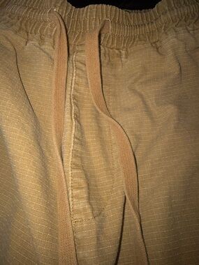 Casual Drawstring Pants in Camel